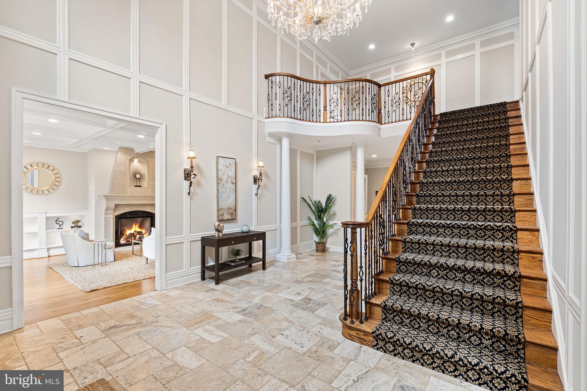 1500 Collingwood Road Alexandria, VA 22308 - Photo 8 of 57 Gorgeous statement staircase