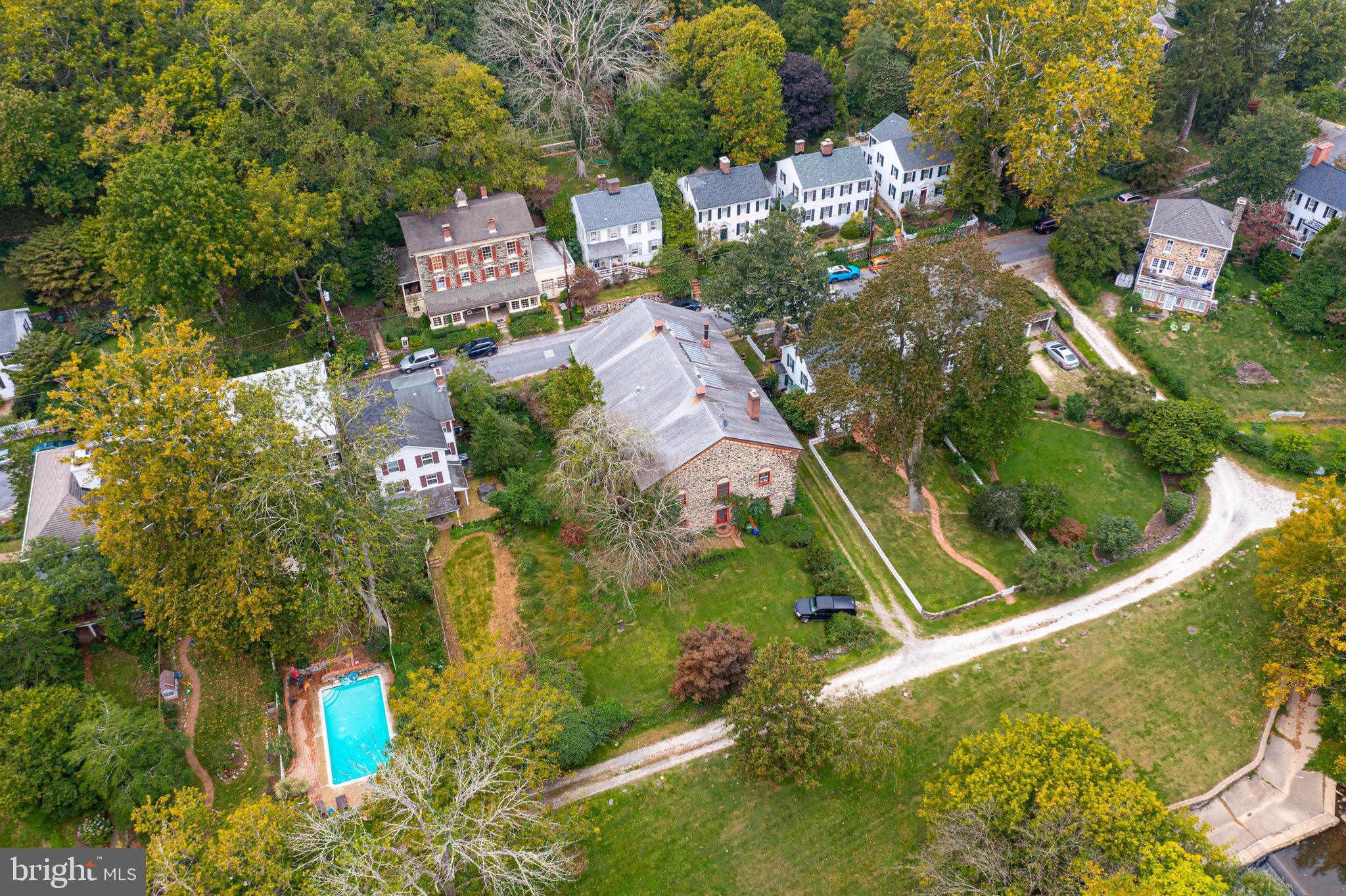 2423 Pickwick Road Baltimore, MD 21207 - Photo 16 of 34 an aerial view of residential houses with outdoor space
