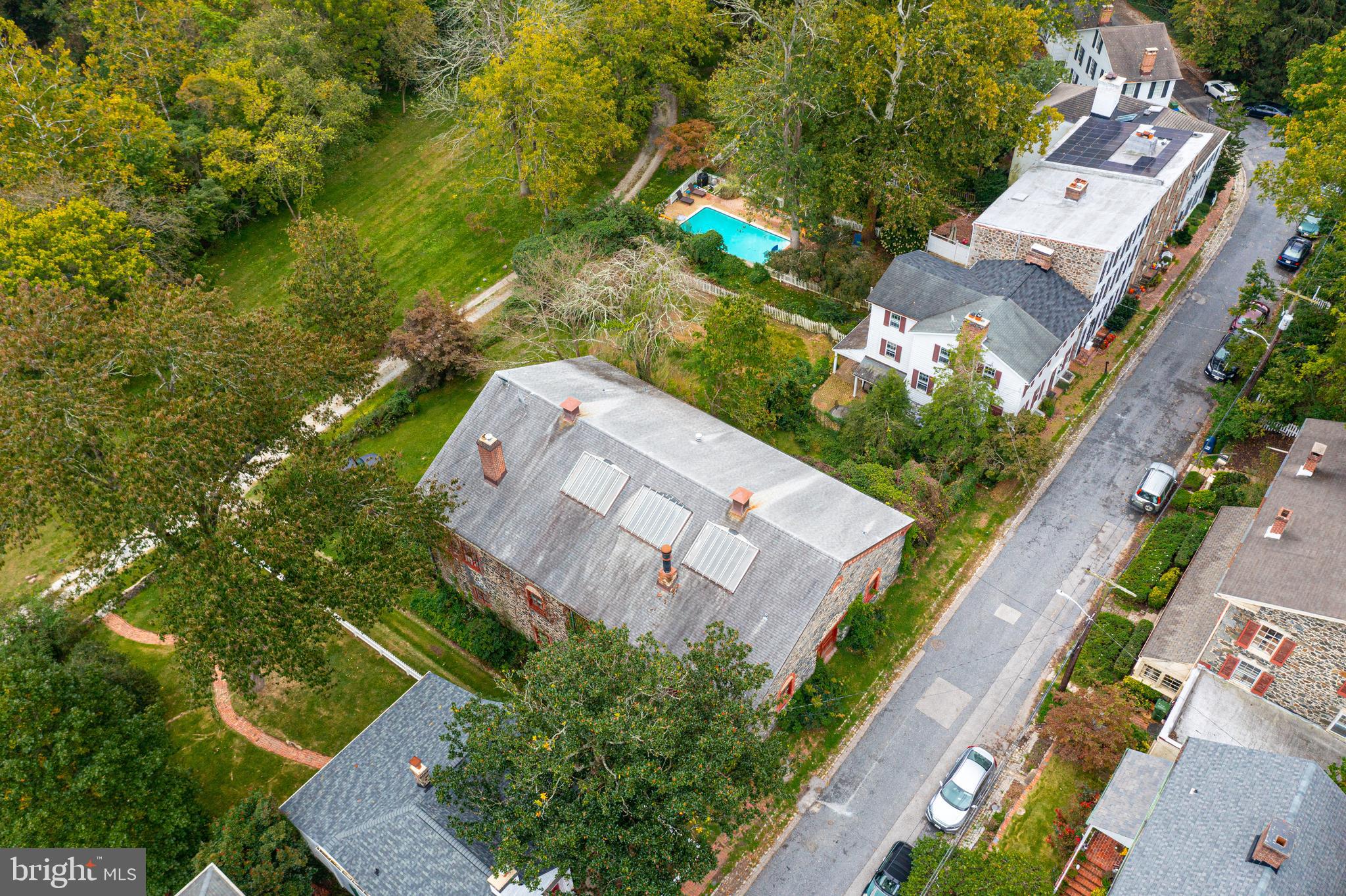 2423 Pickwick Road Baltimore, MD 21207 - Photo 19 of 34 an aerial view of a house