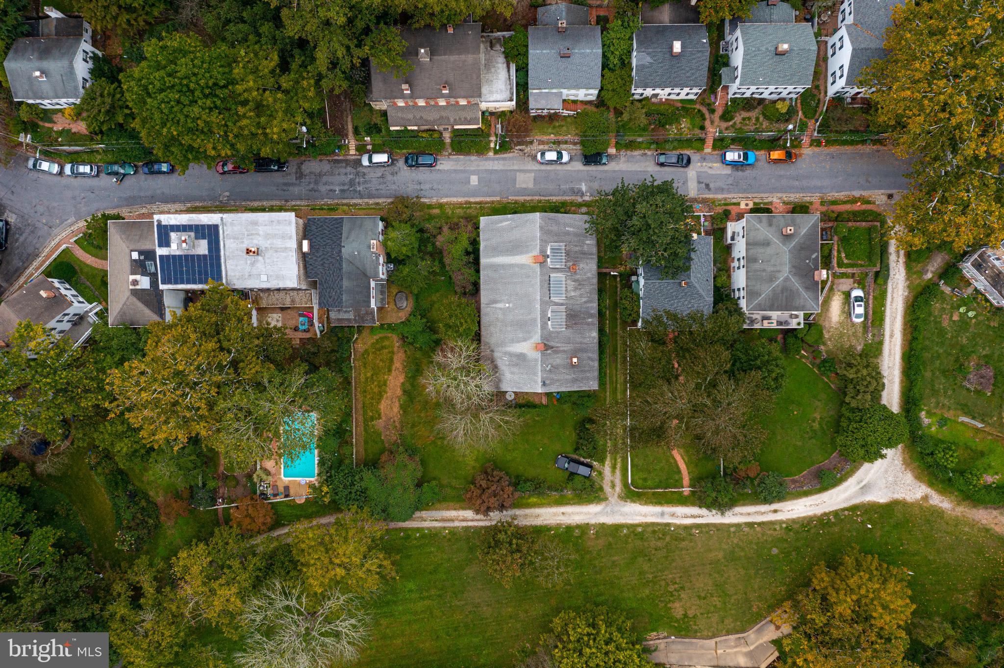 2423 Pickwick Road Baltimore, MD 21207 - Photo 21 of 34 an aerial view of residential houses with outdoor space and parking