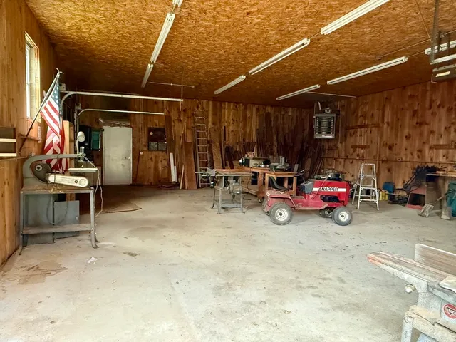a view of car garage
