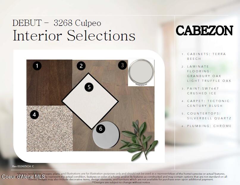 3268 North Darwin Fox Street Post Falls, ID 83854 - Photo 3 of 21 Interior Selections