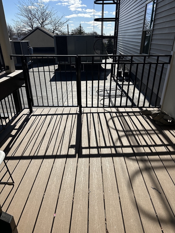 155 Broadway, Unit 2 Revere, MA 02151 - Photo 12 of 12 a view of outdoor space with deck and patio