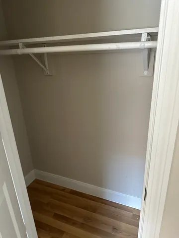 a view of walk in closet