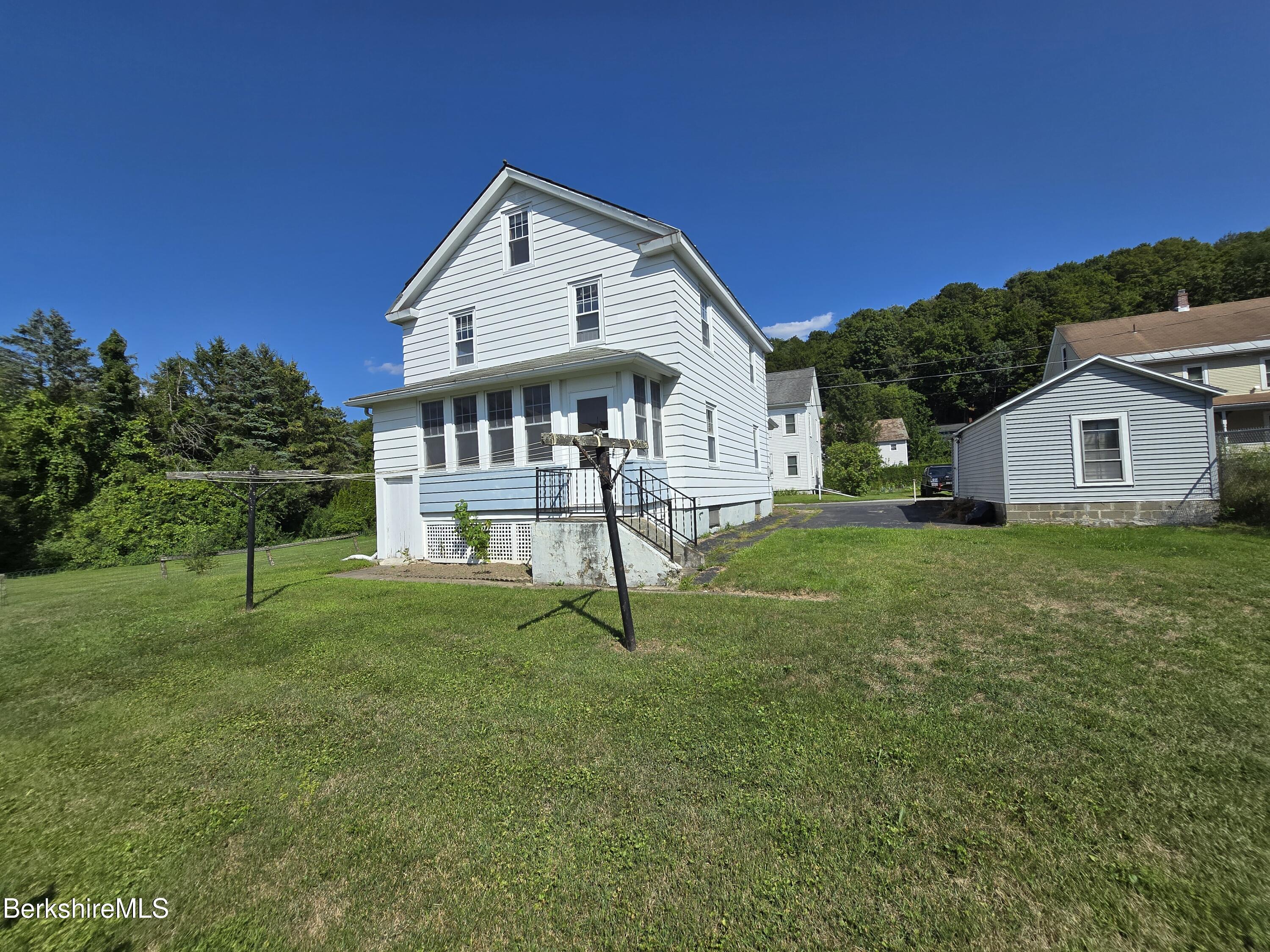 10 Hayer Street Adams, MA 01220 - Photo 3 of 24 Back of house, garage & driveway