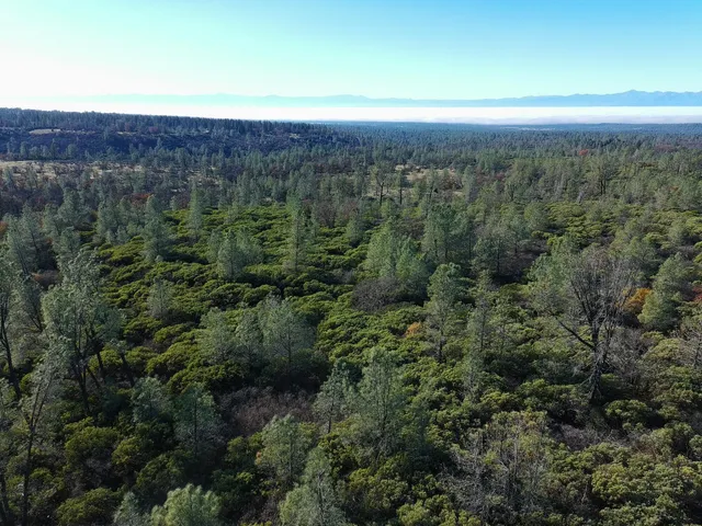 a view of a city with an outdoor space