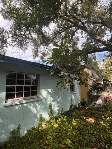 a house with a big yard