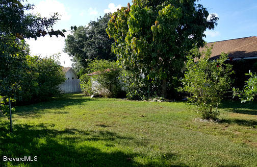 1336 Cromey Road Northeast Palm Bay, FL 32905 - Photo 22 of 25 Back Yard