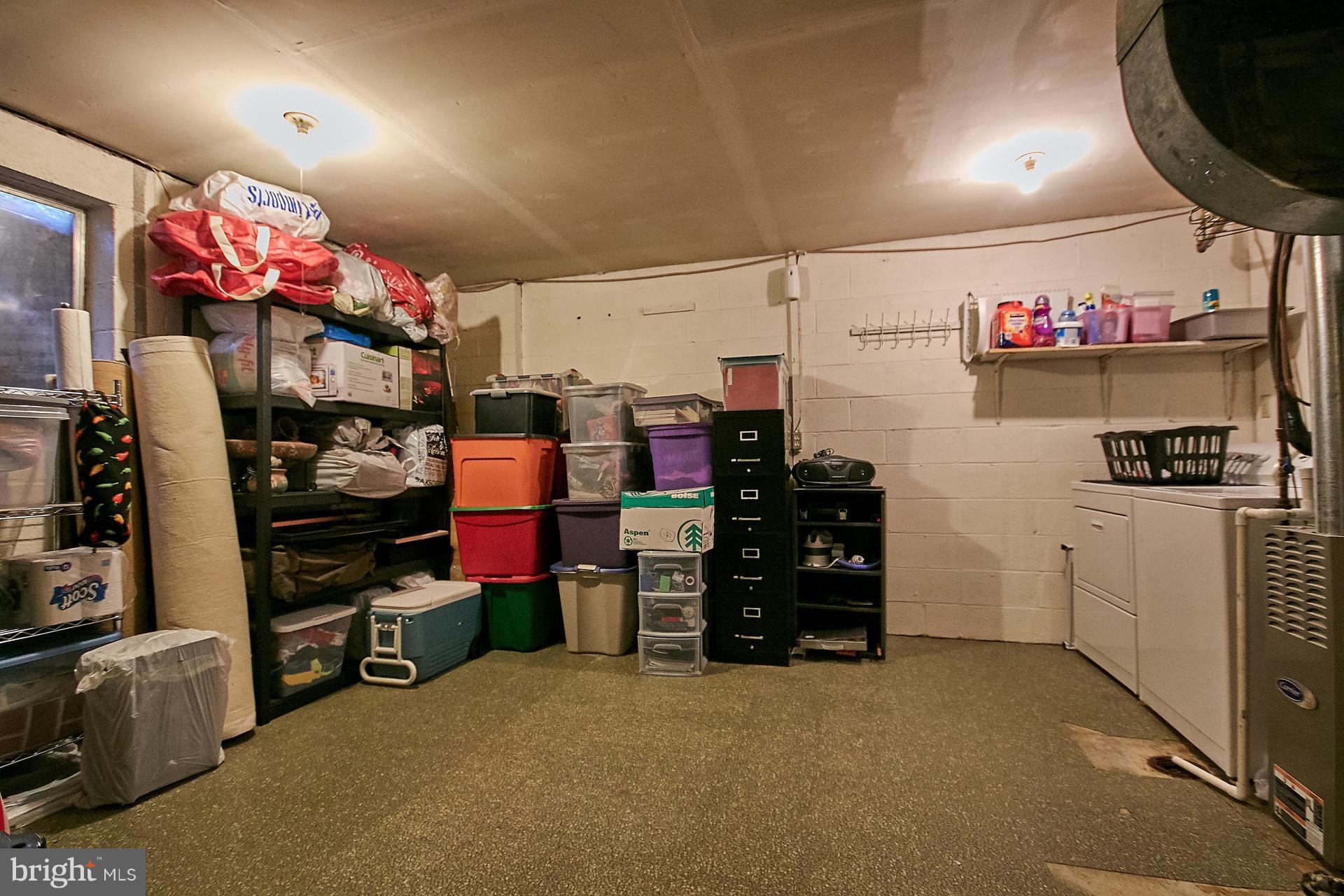 5959 Queenston Street Springfield, VA 22152 - Photo 27 of 30 Laundry and large storage area
