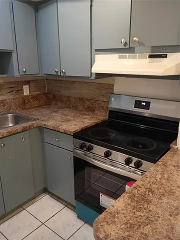 a view of kitchen counter space