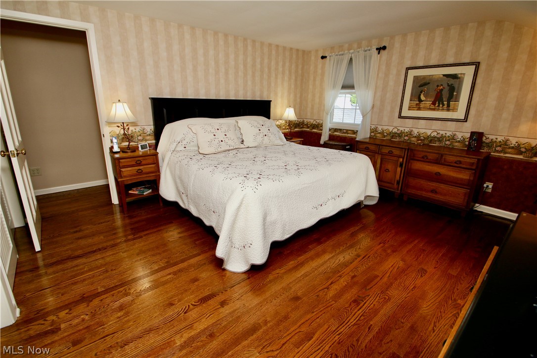177 Fairfield Road Painesville, OH 44077 - Photo 11 of 16 Master bedroom has newer wood floors