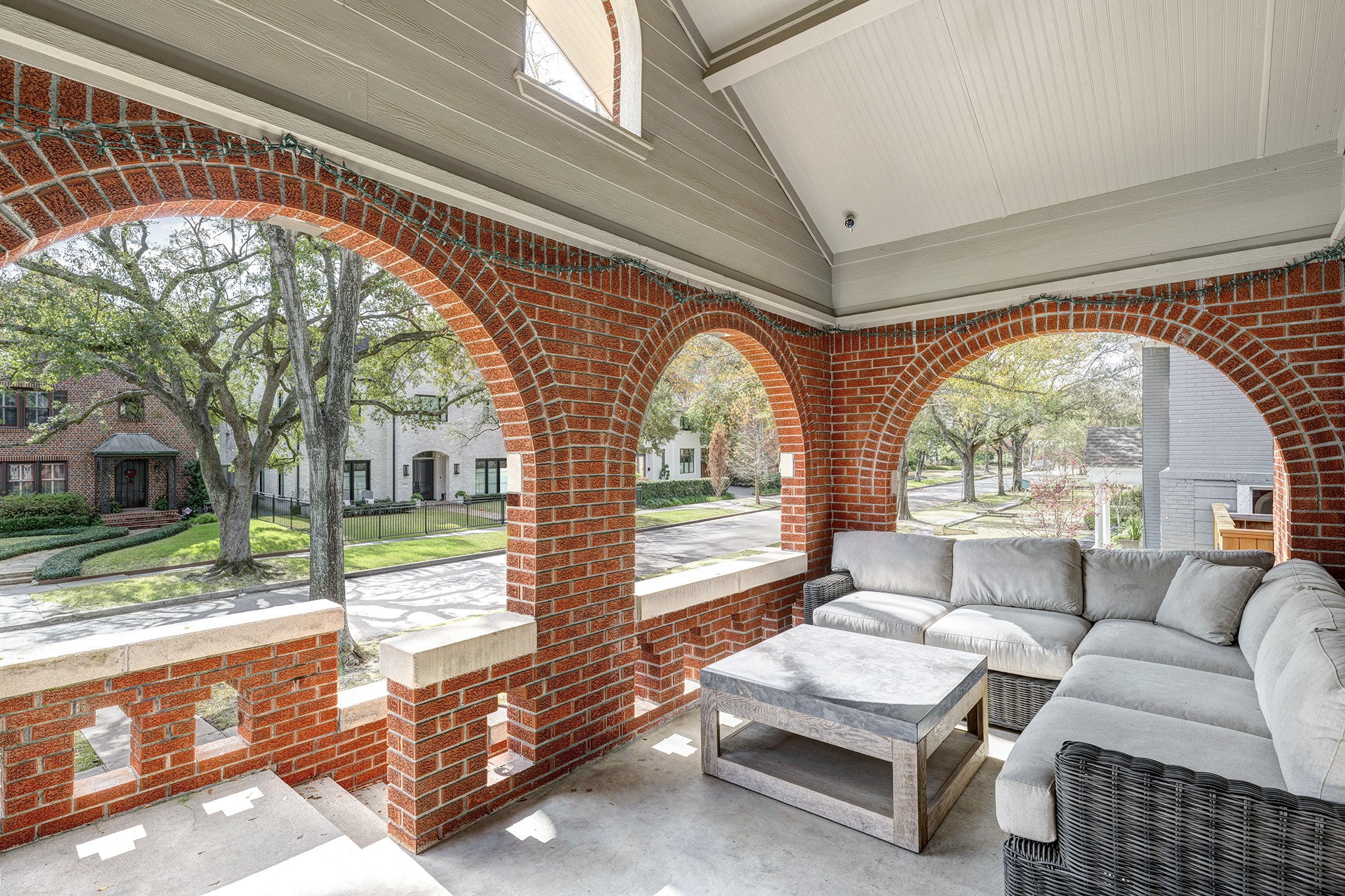 1902 Bolsover Street Houston, TX 77005 - Photo 2 of 27 Covered front porch is the perfect place to relax and enjoy views of the Southampton Place neighborhood.
