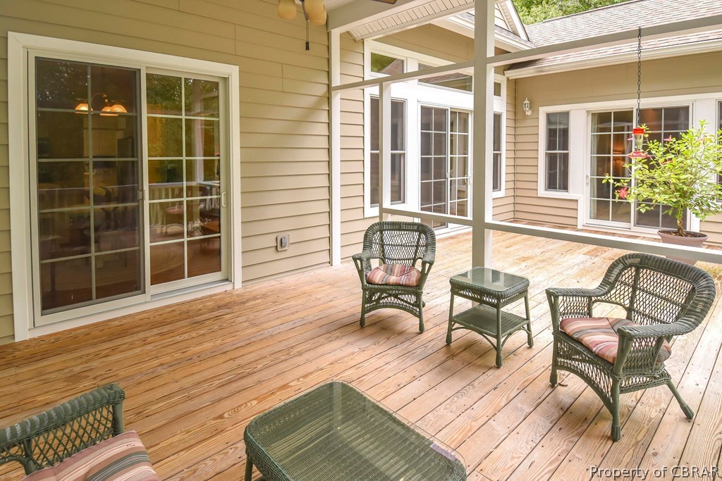 137 Mastons Wharf Road Lancaster, VA 22503 - Photo 39 of 39 a view of a house with sitting area and furniture