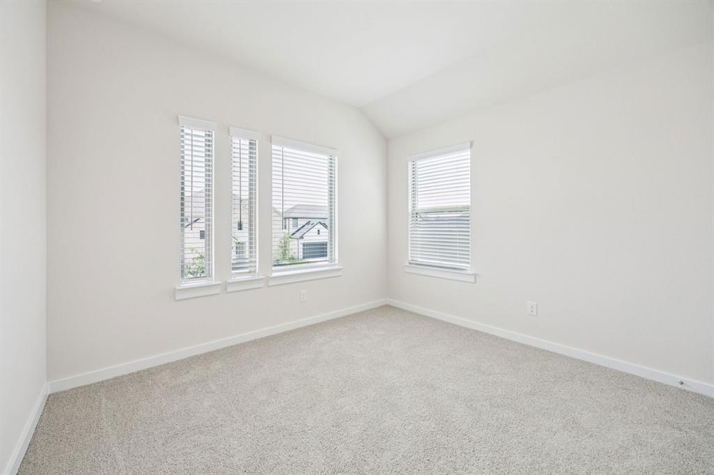 749 Lyft Lane Aledo, TX 76008 - Photo 25 of 29 Bedroom in the Claret home plan by Trophy Signature Homes – REPRESENTATIVE PHOTO