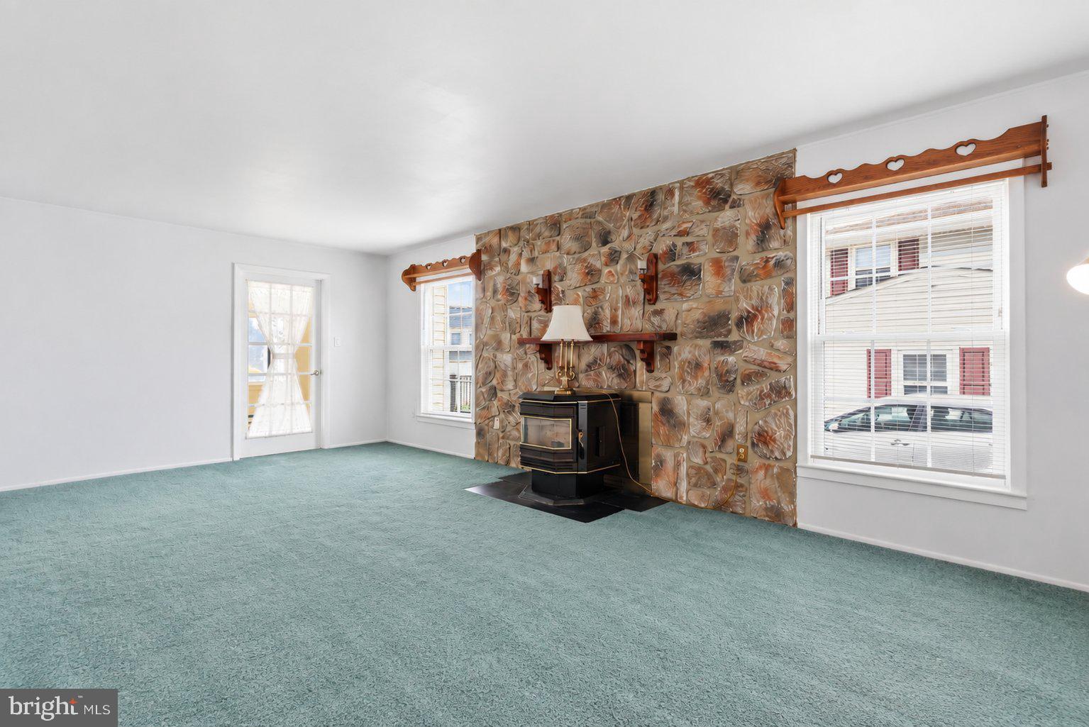 16 Tweed Road Levittown, PA 19056 - Photo 3 of 38 living room (carpet digitally enhanced)