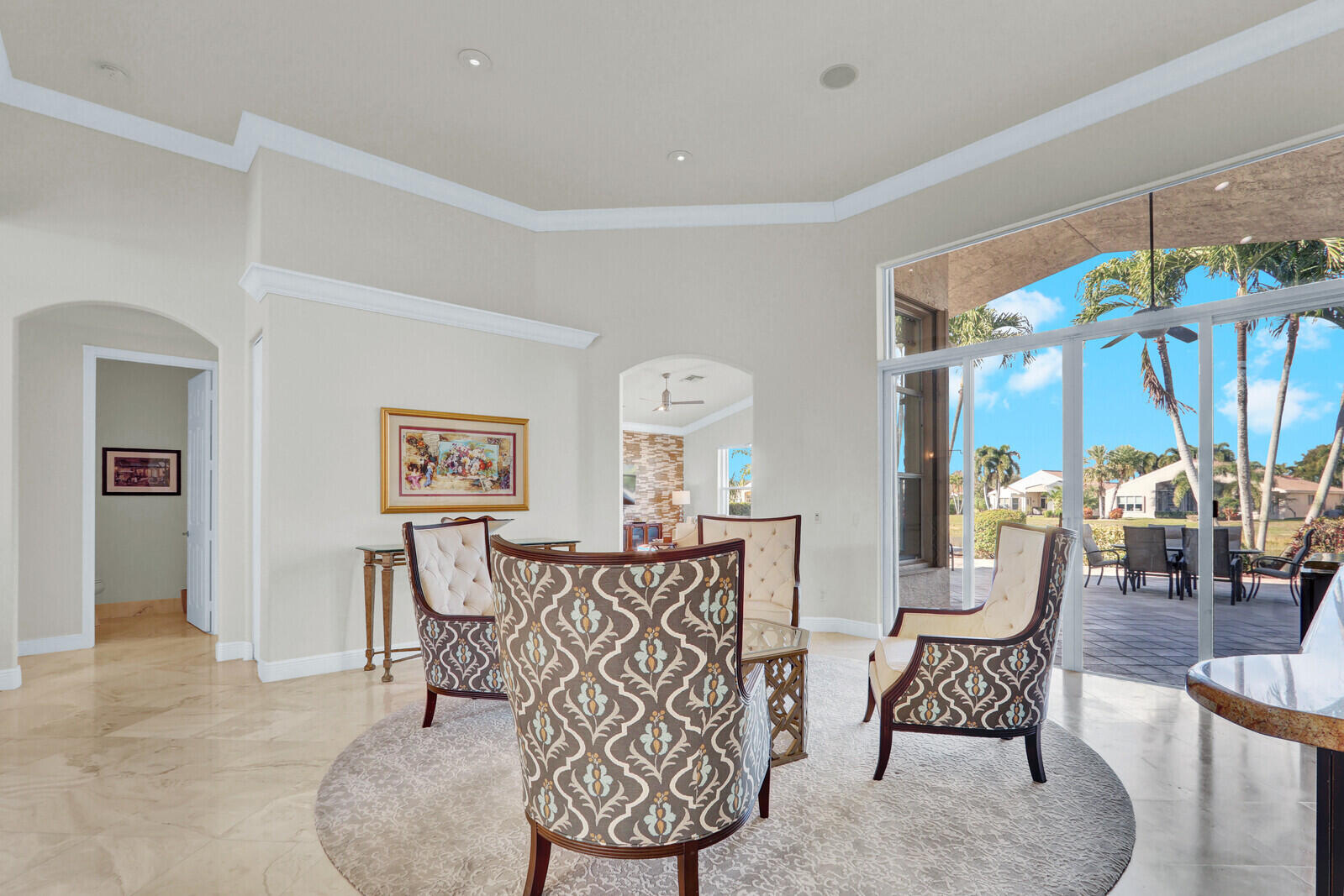 7349 Carmela Way Delray Beach, FL 33446 - Photo 5 of 82 a living room with furniture