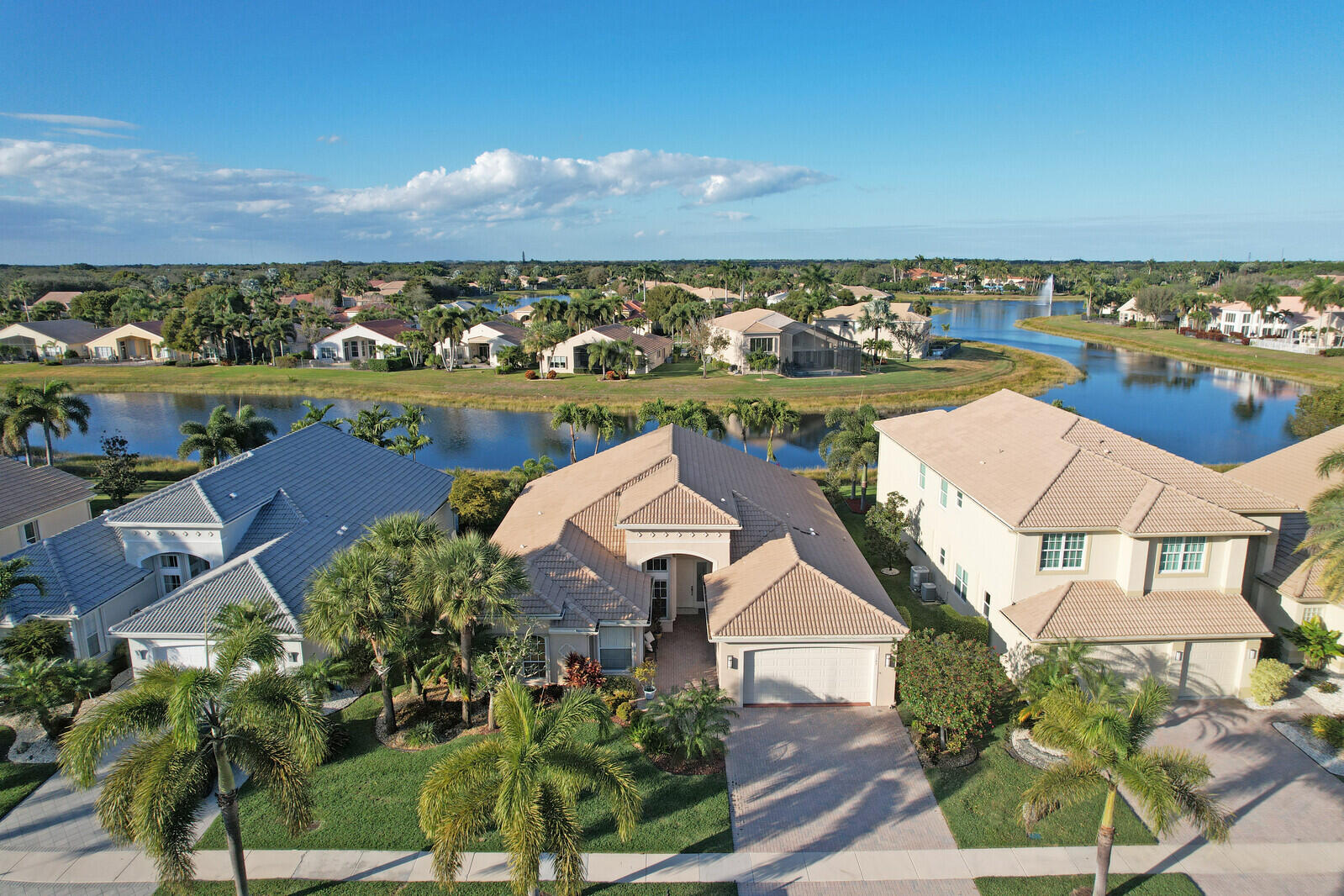 7349 Carmela Way Delray Beach, FL 33446 - Photo 54 of 82 Front Aerial