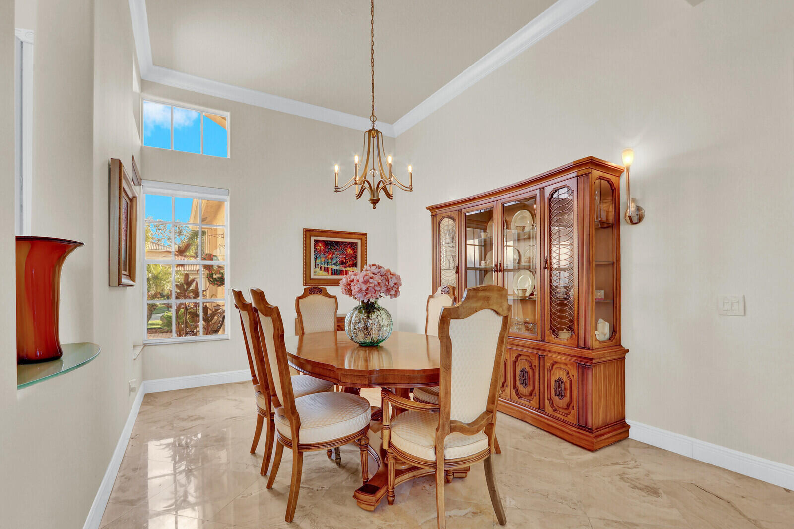 7349 Carmela Way Delray Beach, FL 33446 - Photo 9 of 82 a dining room with furniture and window