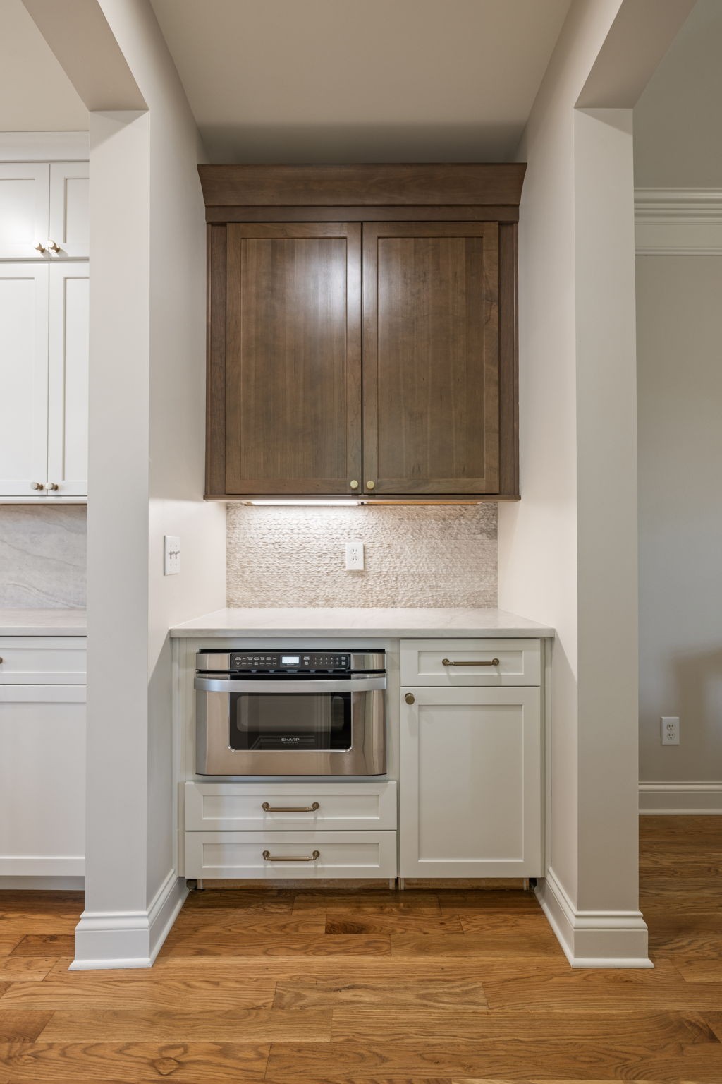 128 Addison Avenue Franklin, TN 37064 - Photo 33 of 81 a kitchen with stainless steel appliances wooden cabinets and a stove top oven