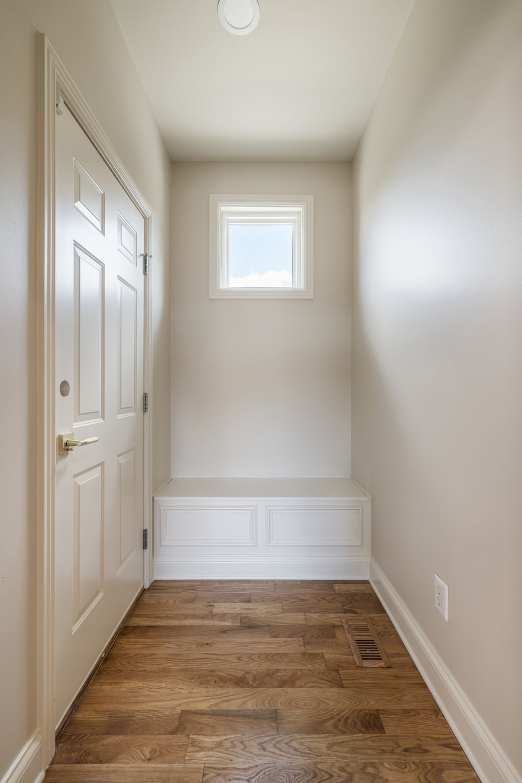 128 Addison Avenue Franklin, TN 37064 - Photo 67 of 81 a view of an empty room with wooden floor and a window