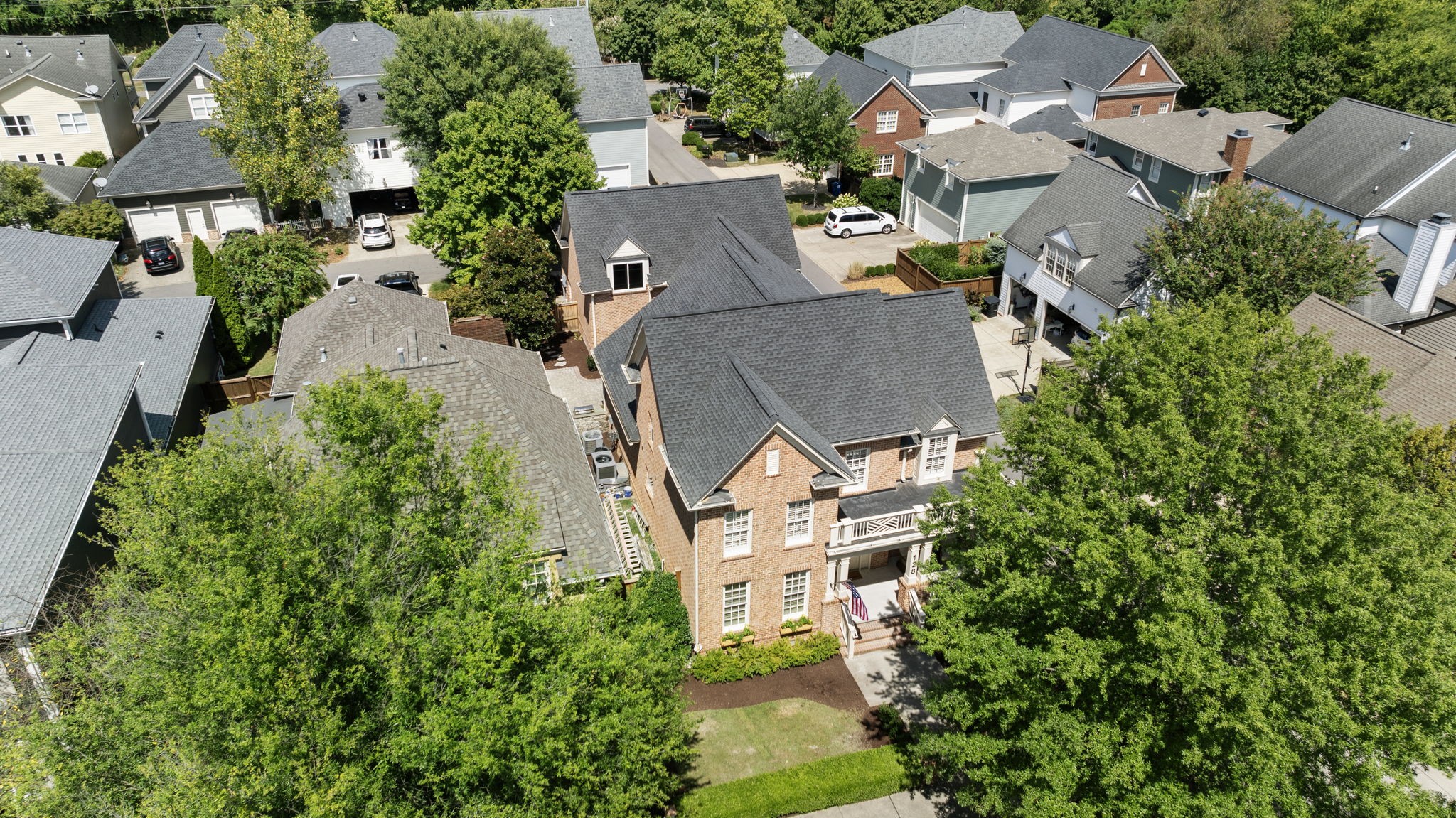 128 Addison Avenue Franklin, TN 37064 - Photo 79 of 81 an aerial view of multiple houses with yard