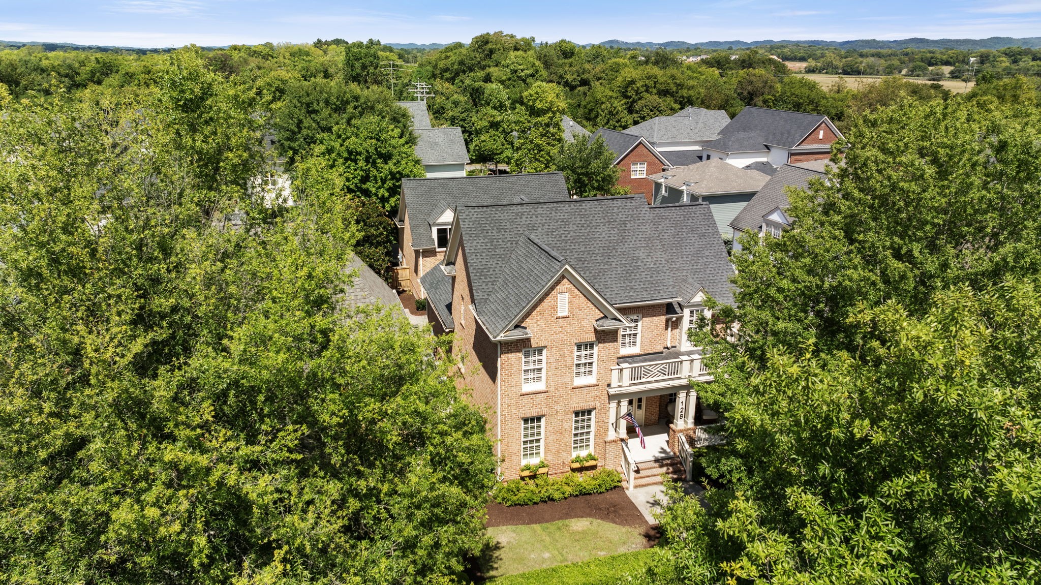 128 Addison Avenue Franklin, TN 37064 - Photo 80 of 81 an aerial view of a house