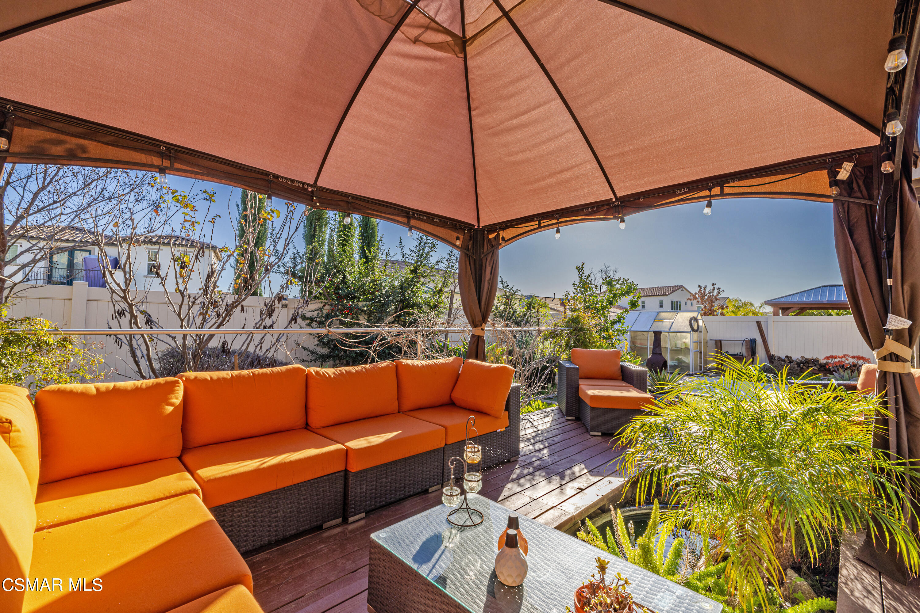 396 Edgewood Drive Fillmore, CA 93015 - Photo 22 of 29 a view of a two couches in the patio