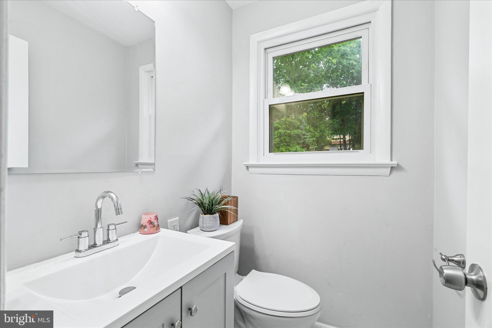 4217 Bill Moxley Road Mount Airy, MD 21771 - Photo 23 of 57 a bathroom with a sink vanity mirror and toilet