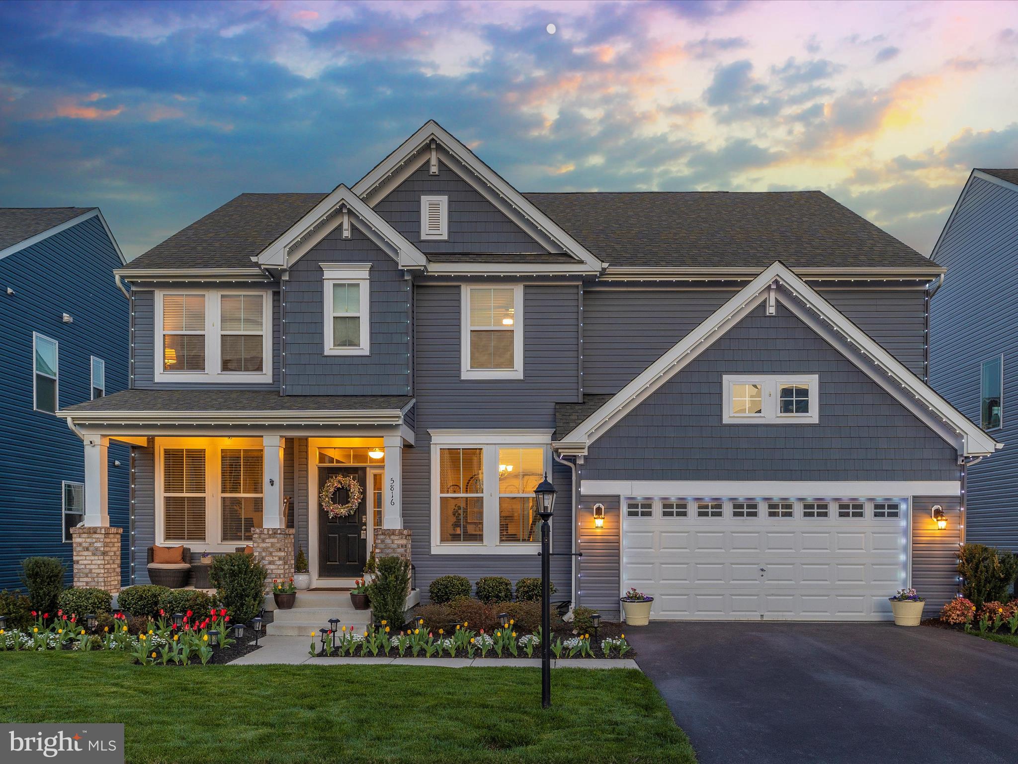 5816 Hawk Ridge Road Frederick, MD 21704 - Photo 63 of 97 a front view of a house with a yard