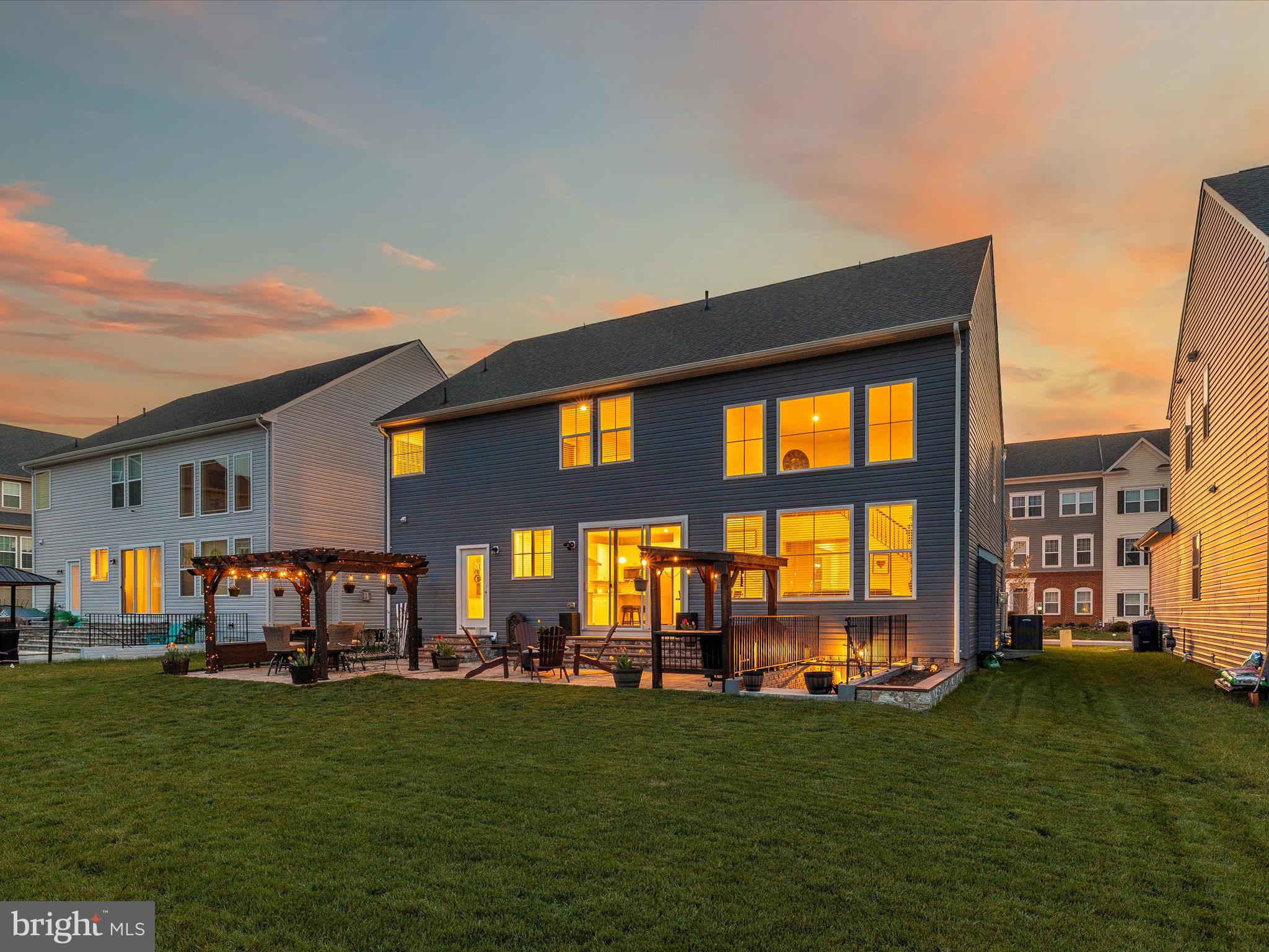 5816 Hawk Ridge Road Frederick, MD 21704 - Photo 70 of 97 a front view of a house with a garden