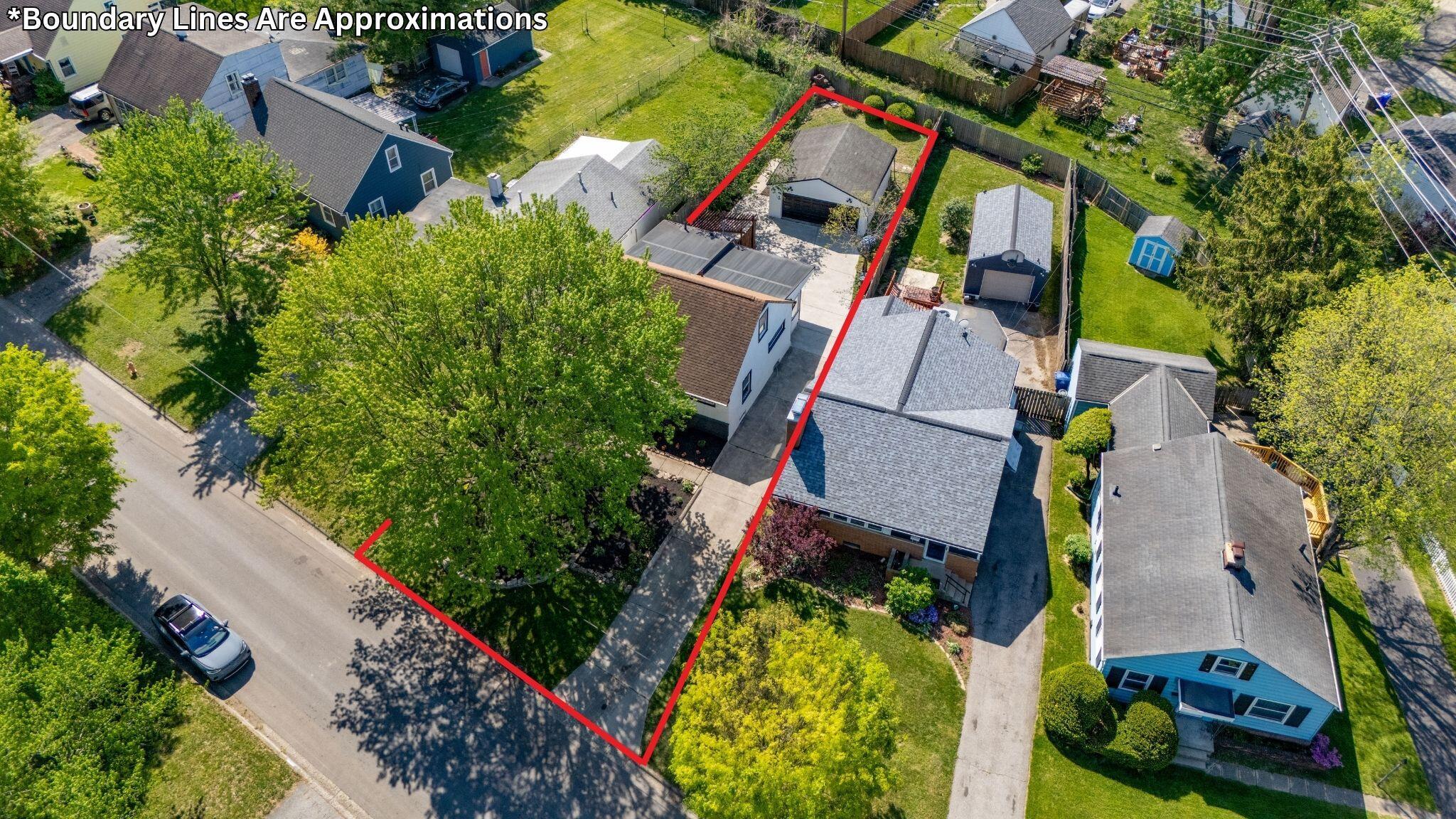 2753 Eastminster Road Columbus, OH 43209 - Photo 42 of 48 Drone Boundaries