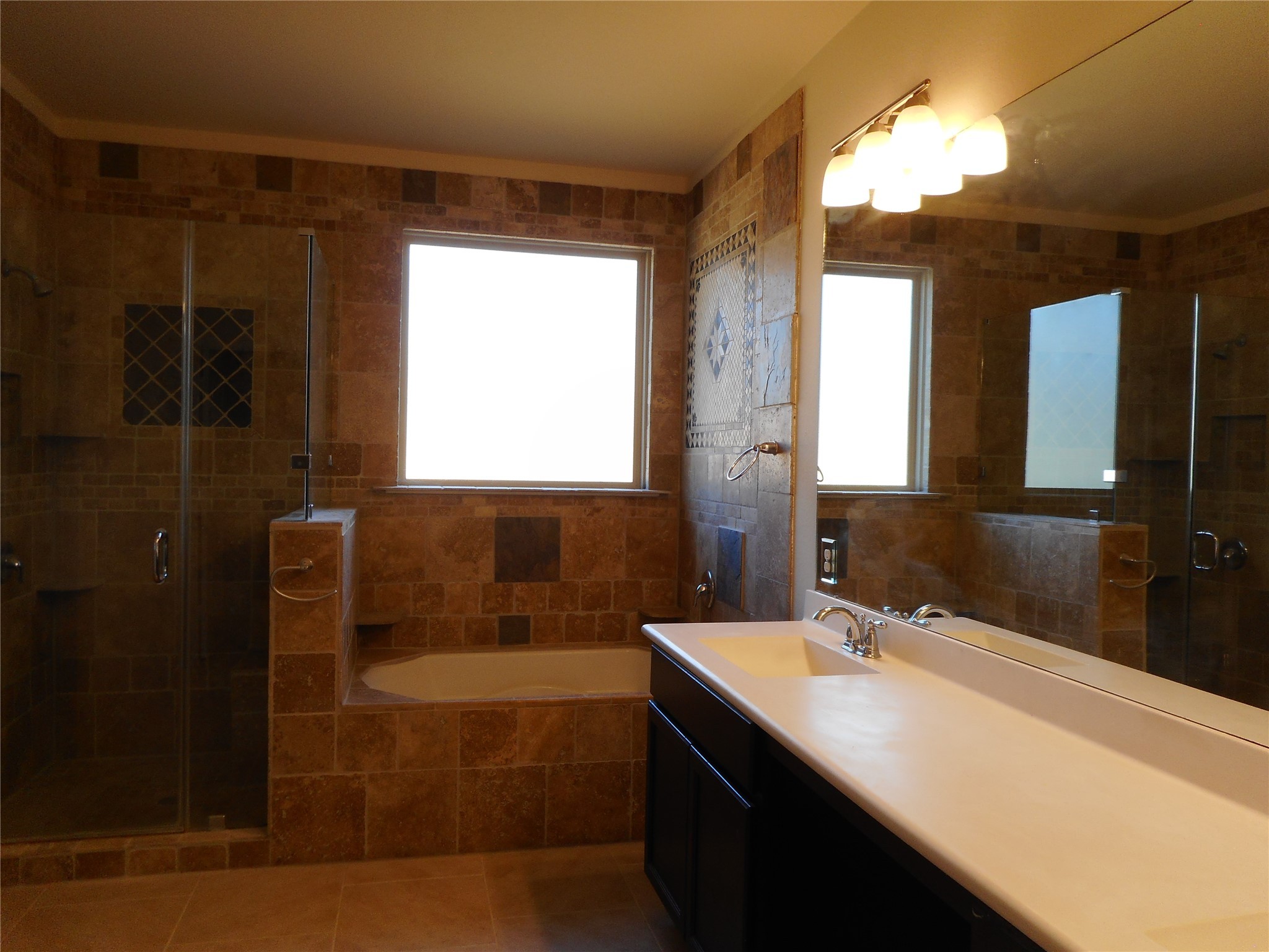 14021 Buffalo Gap Trail Conroe, TX 77384 - Photo 15 of 20 a bathroom with a sink and a mirror