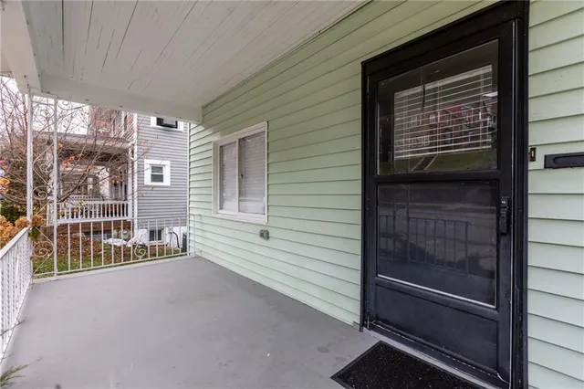a view of livingroom with deck