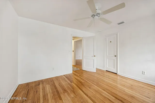 wooden floor in an empty room