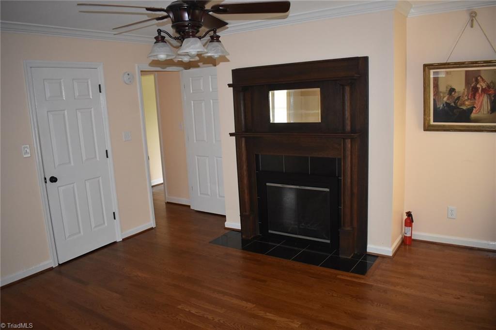 1020 Old Mail Rte Road King, NC 27021 - Photo 21 of 30 Master Bedroom w working wood burning fireplace