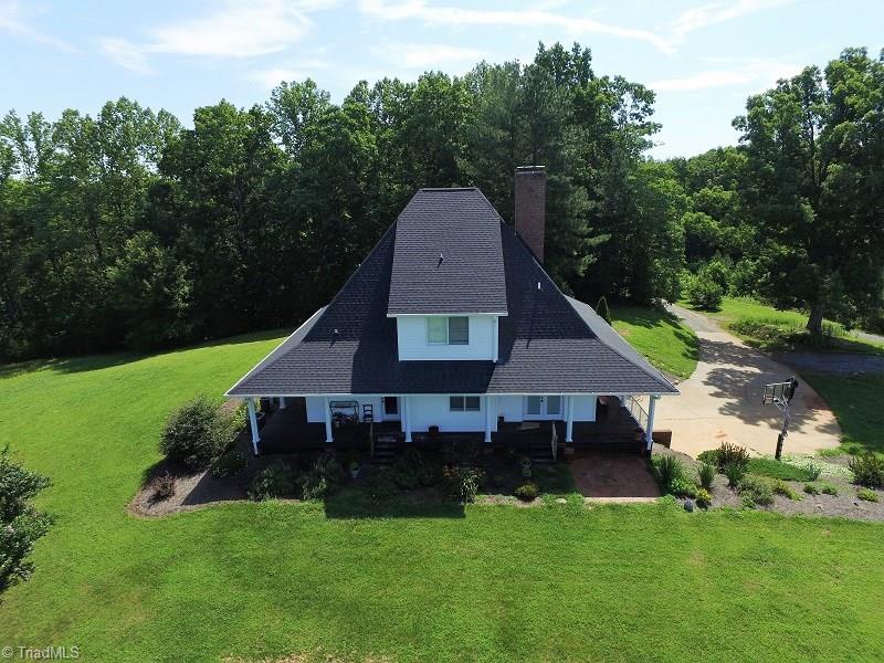 1020 Old Mail Rte Road King, NC 27021 - Photo 10 of 30 Back of the home facing the entrance