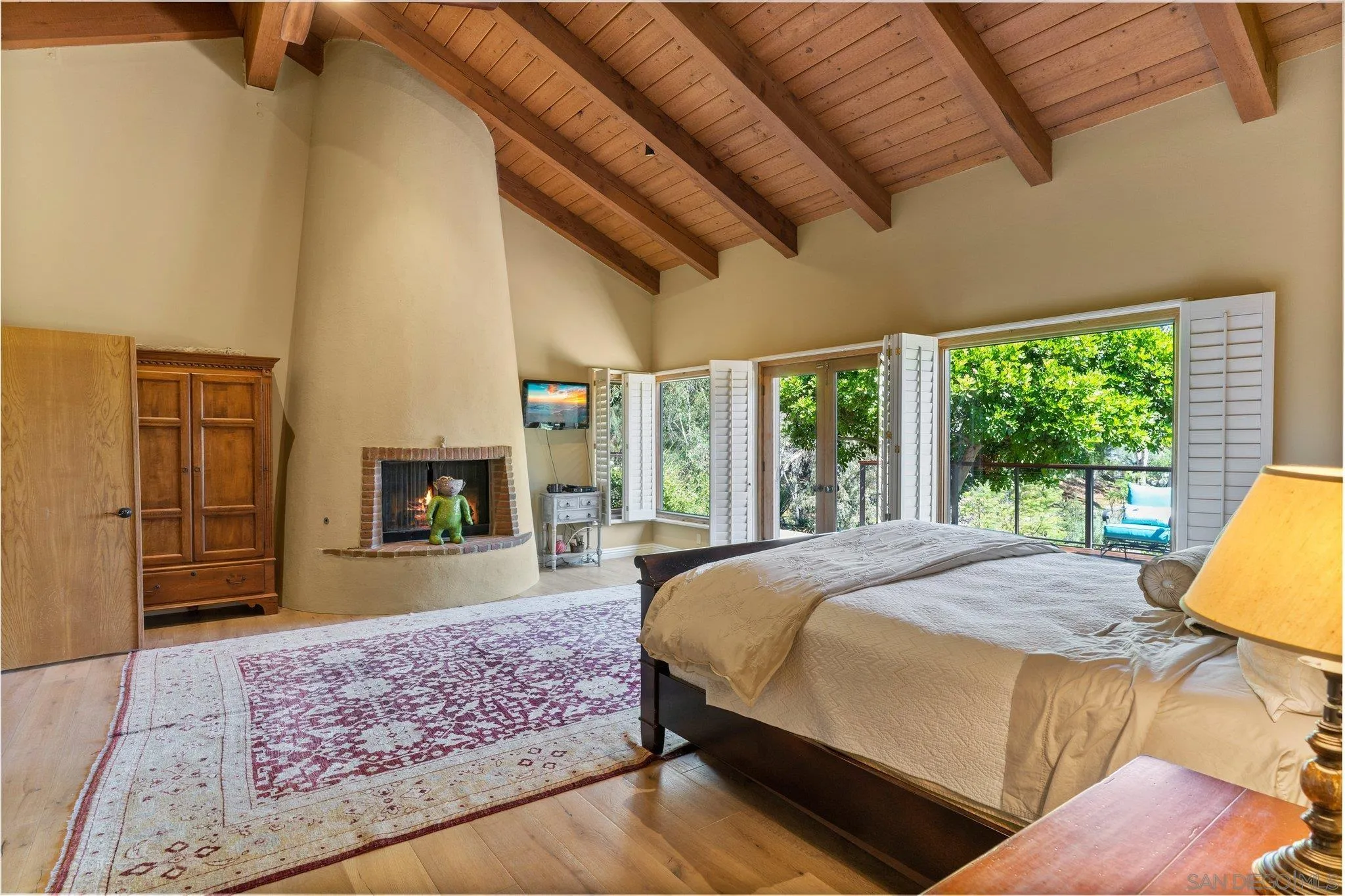 6286 Avenida Floresta Rancho Santa Fe, CA 92067 - Photo 19 of 69 a bed sitting in a spacious bedroom next to a window