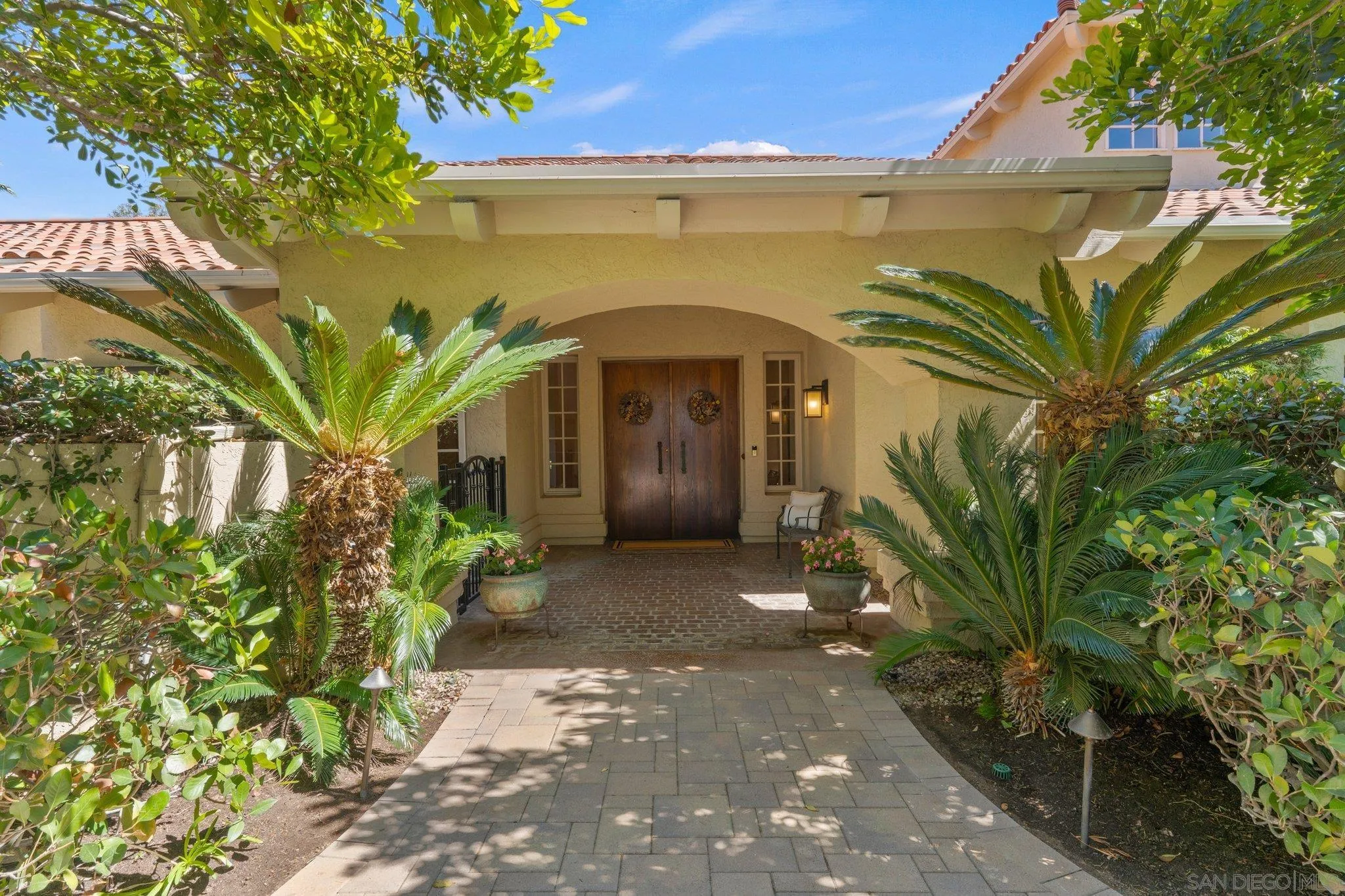 6286 Avenida Floresta Rancho Santa Fe, CA 92067 - Photo 6 of 69 a front view of a house with a yard