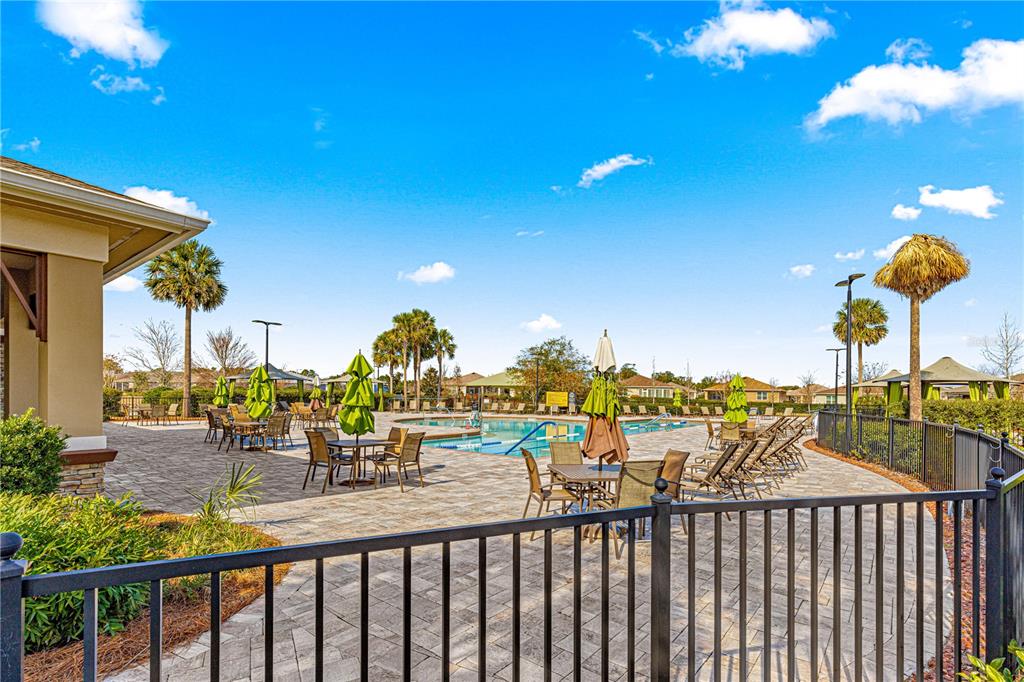 8084 South W 81st Loop Ocala, FL 34476 - Photo 34 of 37 a view of swimming pool from a balcony
