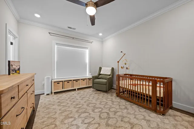 a room with furniture