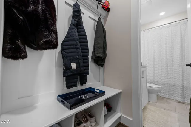 a view of walk in closet