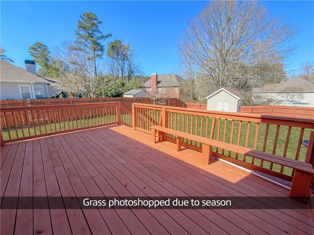2950 Mandy Court Jonesboro, GA 30236 - Photo 39 of 40 a view of a balcony with wooden floor