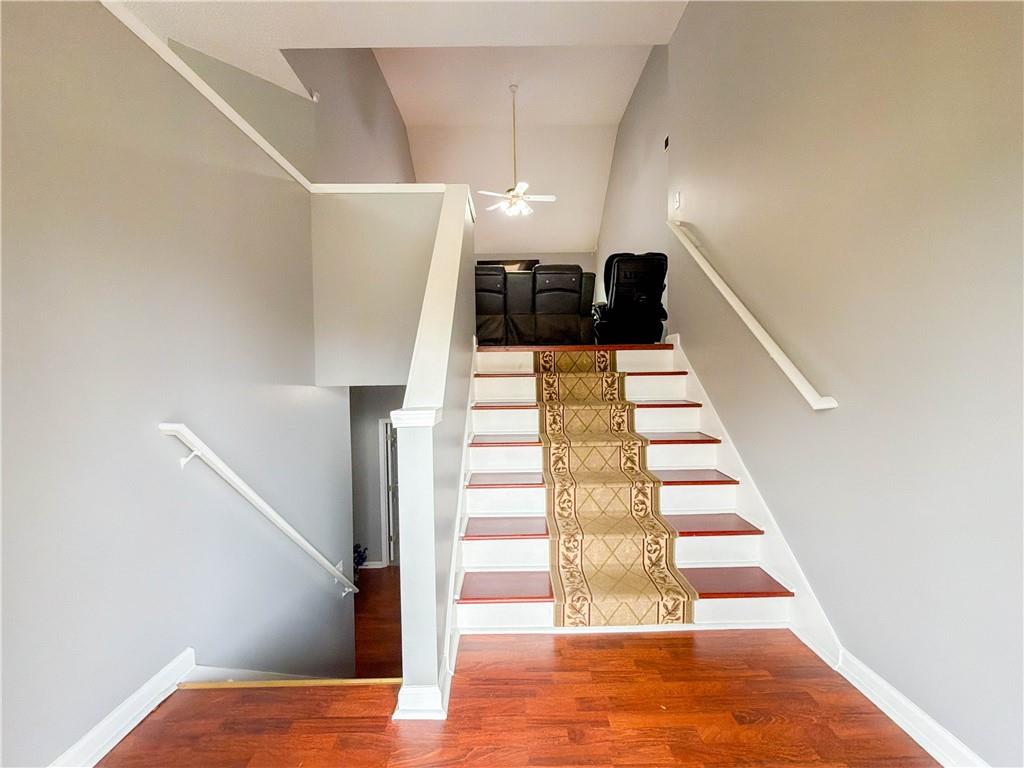 2950 Mandy Court Jonesboro, GA 30236 - Photo 5 of 40 a view of entryway and hall with wooden floor