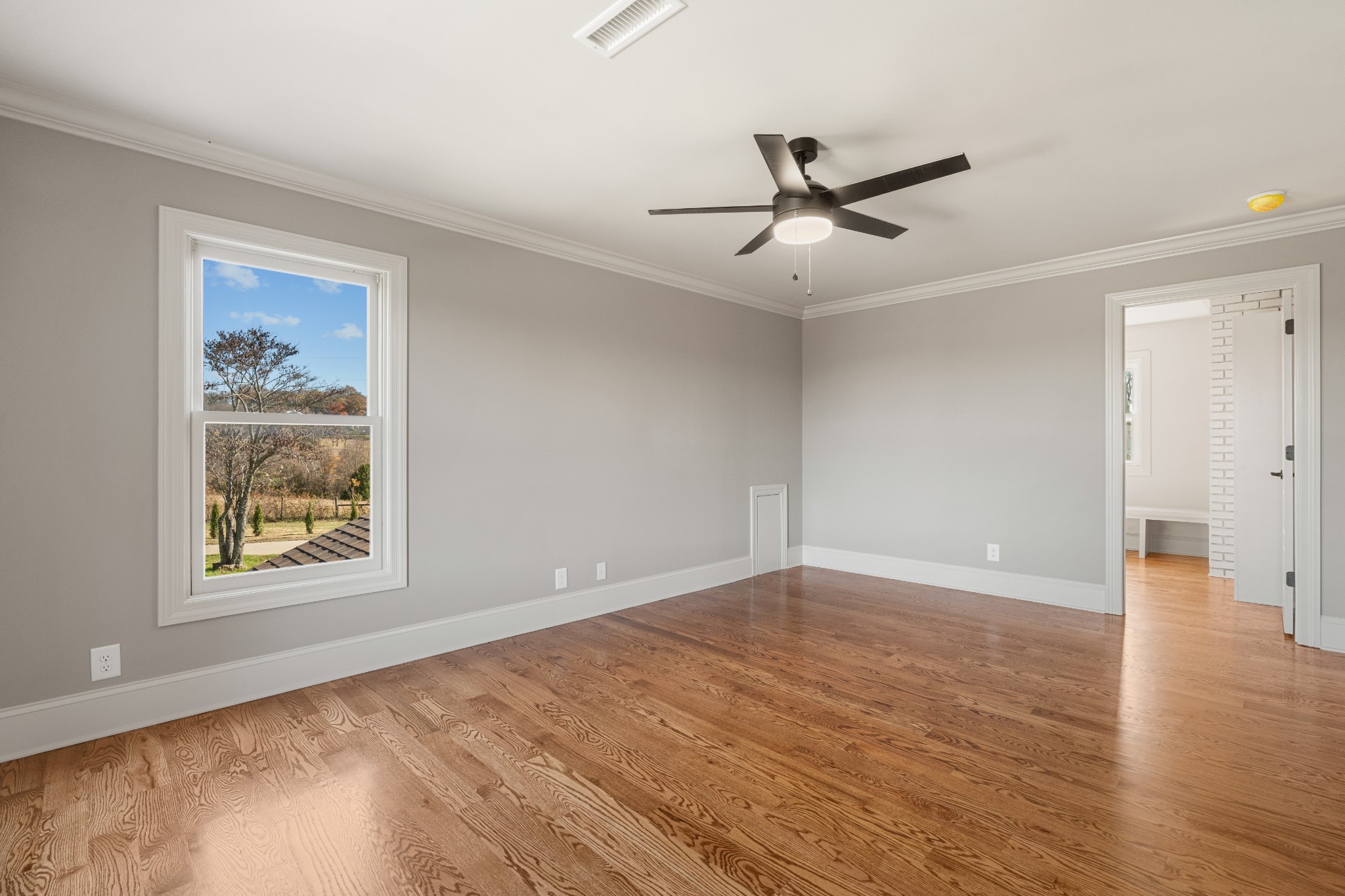 4818 Hickory Ridge Road Lebanon, TN 37087 - Photo 51 of 73 wooden floor in an empty room with a window