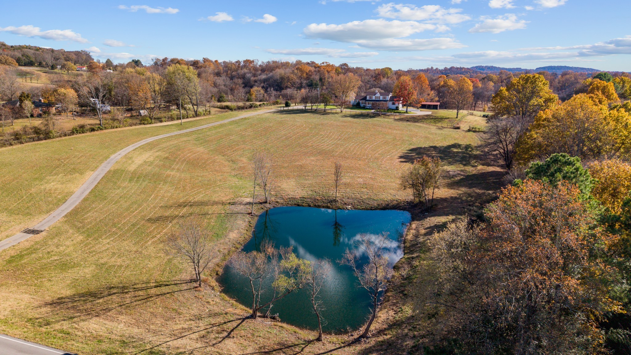 4818 Hickory Ridge Road Lebanon, TN 37087 - Photo 6 of 73 a view of a lake with outdoor space