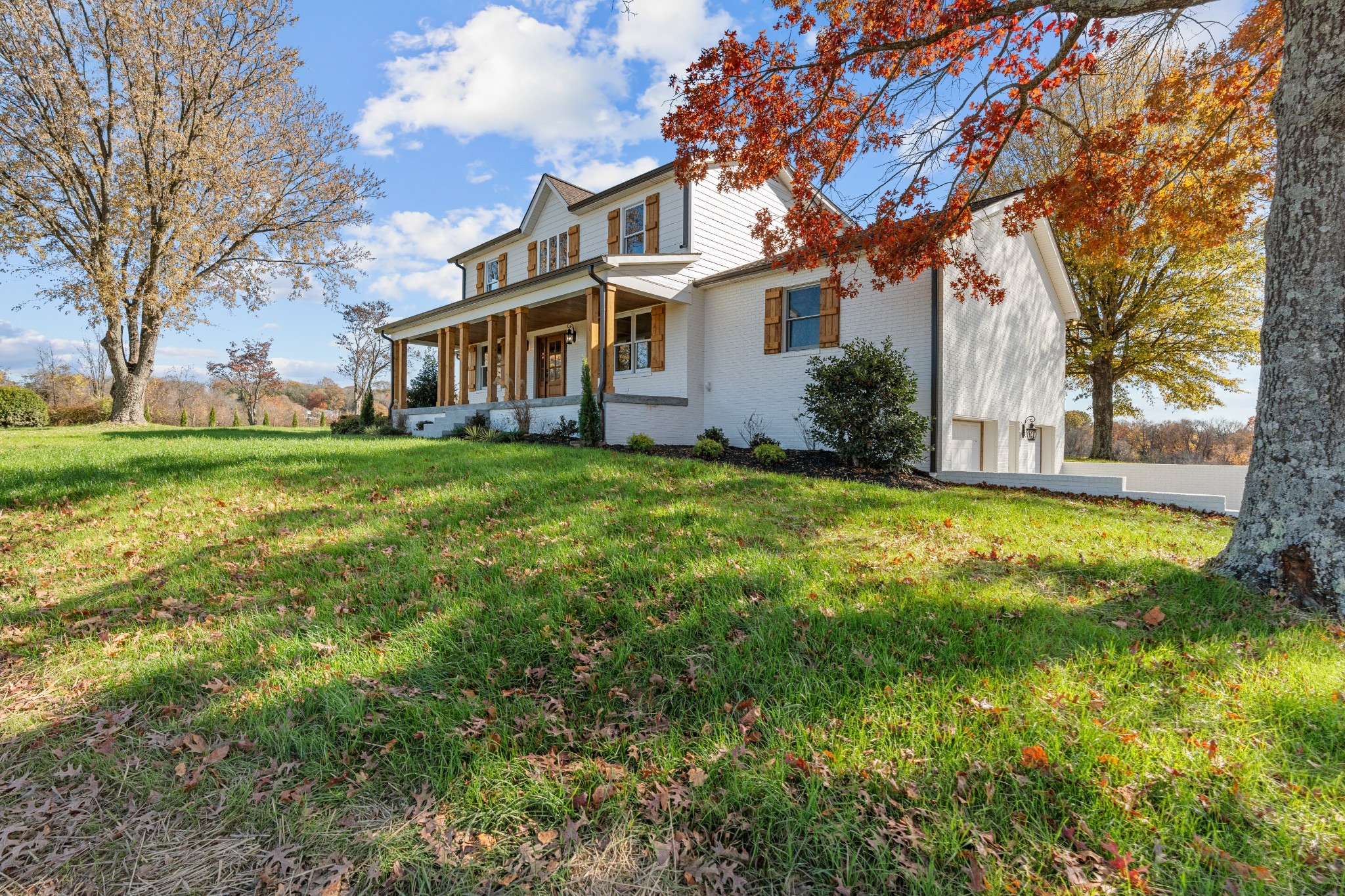4818 Hickory Ridge Road Lebanon, TN 37087 - Photo 62 of 73 a view of a house with a big yard and large trees