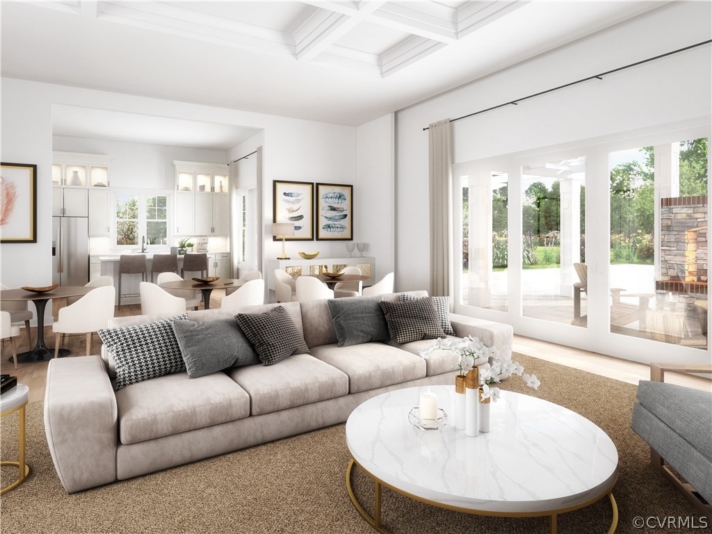 607 Rivanna Hill Road Glen Allen, VA 23060 - Photo 28 of 30 a living room with furniture and a large window