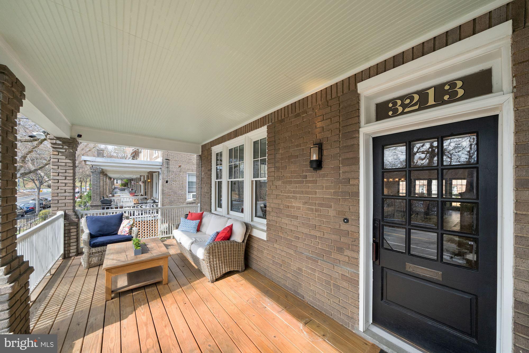 3213 Adams Mill Road Northwest Washington, DC 20010 - Photo 2 of 43 Inviting front porch
