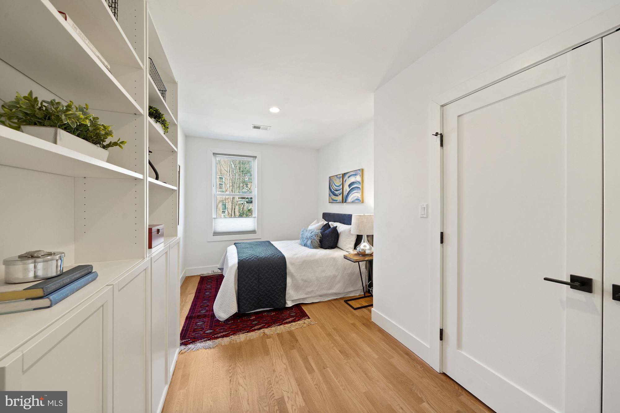 3213 Adams Mill Road Northwest Washington, DC 20010 - Photo 22 of 43 Bedroom #3 with large closet and built-ins