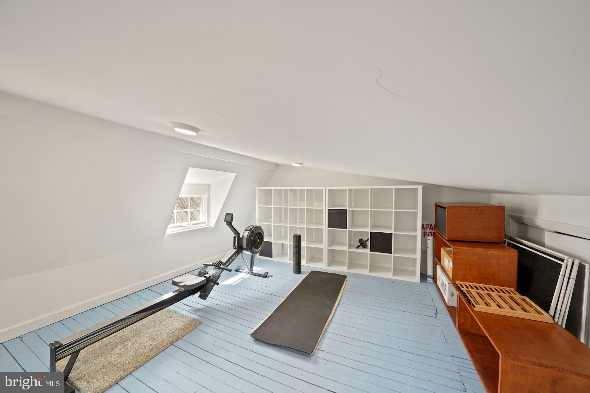 3213 Adams Mill Road Northwest Washington, DC 20010 - Photo 30 of 43 Attic workout space